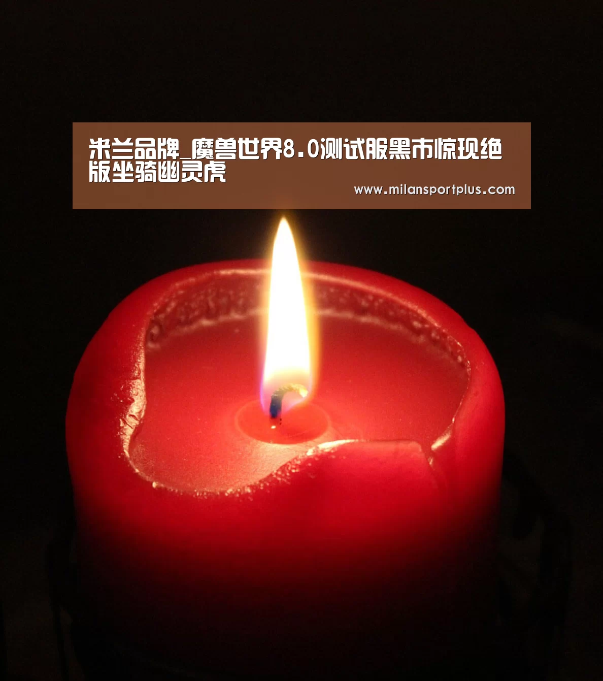 米兰品牌_魔兽世界8.0测试服黑市惊现绝版坐骑幽灵虎(图1) 米兰赛事